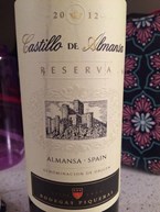 Bodegas Piqueras Castillo De Almansa Tempranillo / Alicante / Monastrell 2012